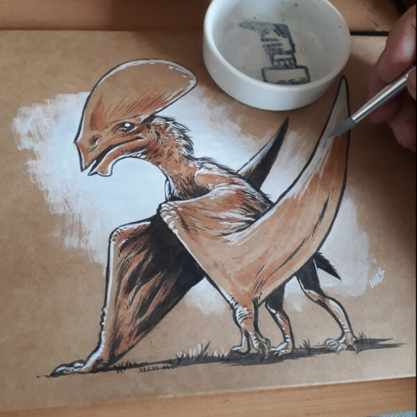 Paleoarte - Tapejara {Original_A4}