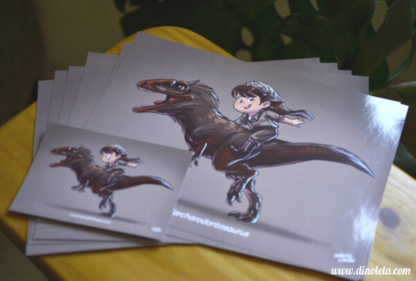 Print {Carcharodontosaurus + Giovanninha} - Image 2